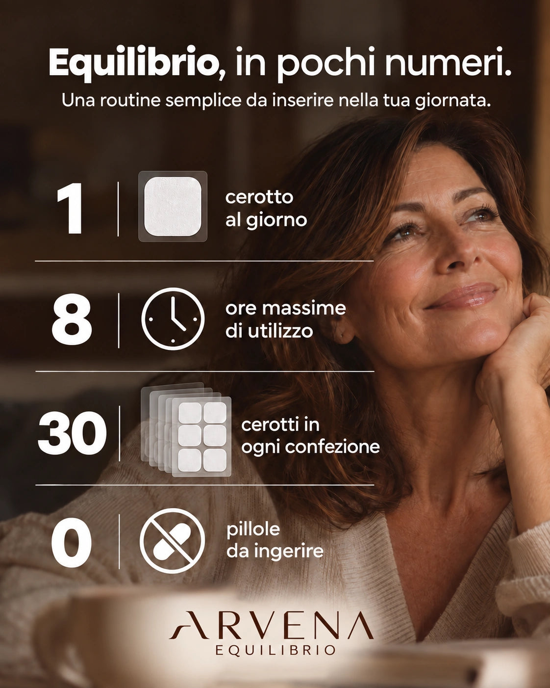 ARVENA EQUILIBRIO - INTEGRATORE BOTANICO NON ORMONALE