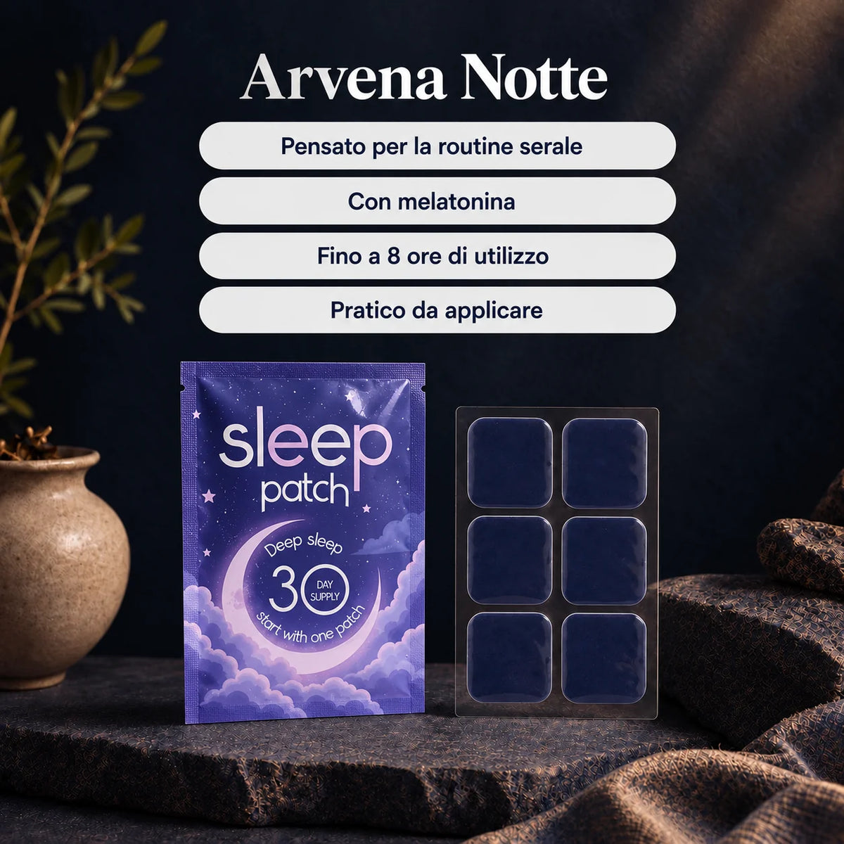 ARVENA NOTTE- INTEGRATORE BOTANICO